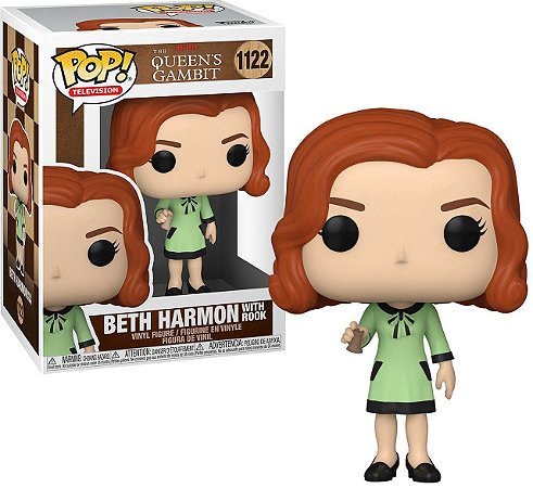 Funko Pop! – Queen’s Gambit – Beth Harmon with Rook – 1122