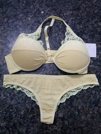 conjunto amarelo tamanho M