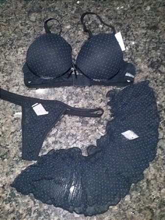 conjunto 3 peças tamanho P