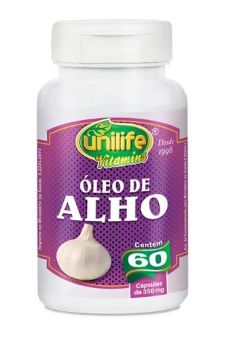 Óleo De Alho - Unilife - 60 Cápsulas