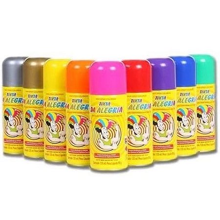 Tinta Spray Alegria Rosa 120ml