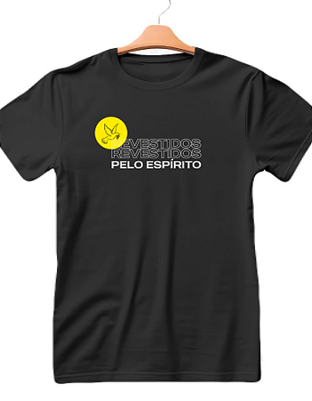 Camiseta Estampa Revestido pelo Espirito