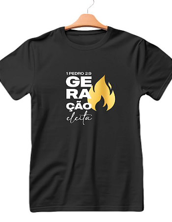 Camiseta Geração Eleita 1 Pedro 2:9 Unissex
