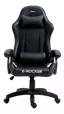 Cadeira Gamer Dazz X-Rocker Preto, 100KG
