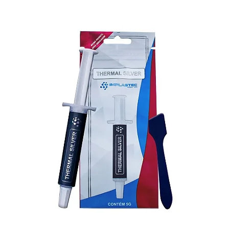 Pasta Térmica Thermal Silver 5g - Implastec