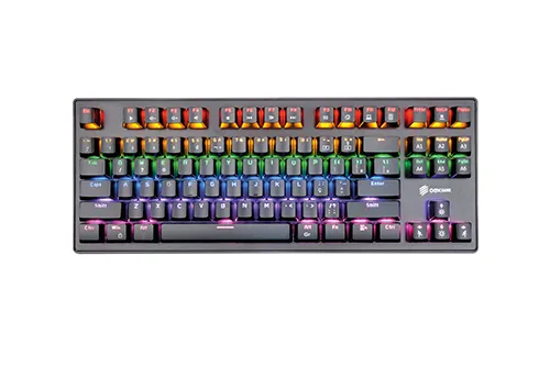 Teclado Mecânico 80% Oex Game Spectrum, Switch Outemu Blue - TC602
