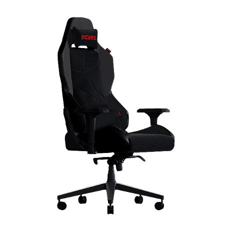Cadeira Gamer PCYES SENTINEL BLACK VULCAN, 150Kg - PCSTL-PT