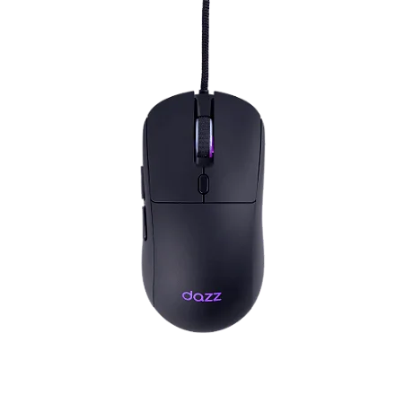 Mouse Gamer DAZZ GMO3000 RGB, 7 Botões, Switch Kailh 12800DPI COM FIO USB2.0 PRETO
