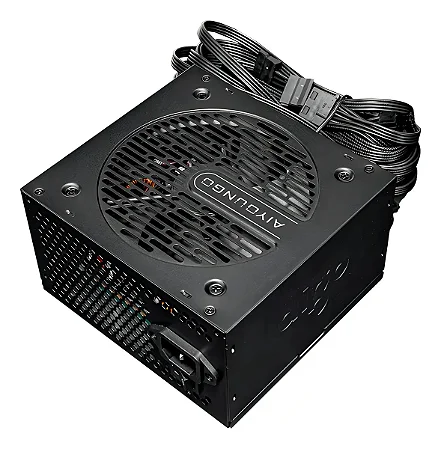 Fonte ATX AIGO AT550  550W 80 PLUS Bronze