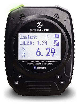 Timer Special Pie Temporizador Tiro Esportivo Cor Preto
