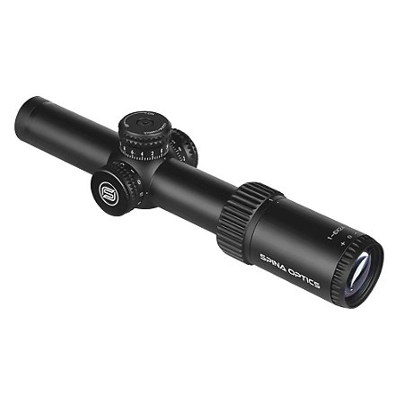 Luneta SPINA 1-6x24 SFP LPVO Wolf Chase Com Mount Mod. 5055 P/ Trilho 20mm