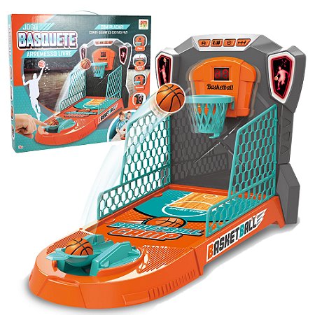 Jogo Basquete Infantil Placar Digital Com Luz Som Movimento