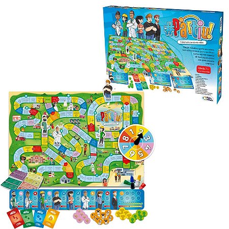 Partiu Jogo De Tabuleiro Corrida Da Vida Trabalho Família