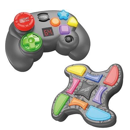 Kit Jogo Da Memória Educativo Controle + Bumerangue Infantil