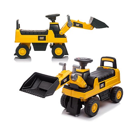 Andador De Bebê Trator Infantil Carrinho Passeio Caterpillar