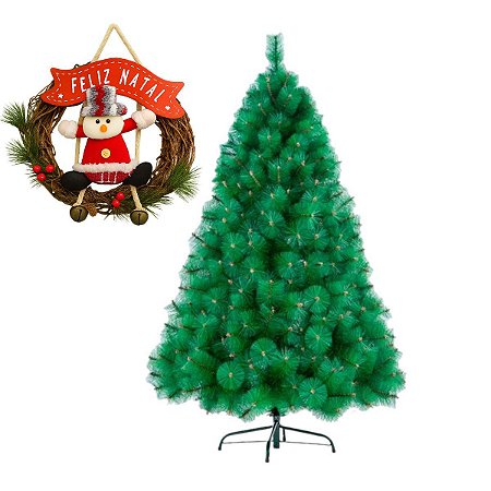 Arvore De Natal Grande Pinheiro Luxo 2,1m Decoração + Brinde