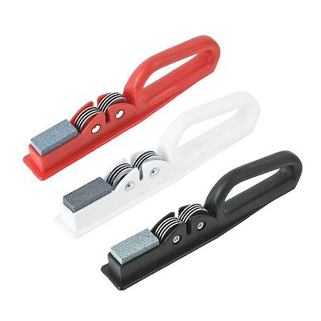 Afiador de Facas E Tesouras Amolador Compacto Aço Inoxidável