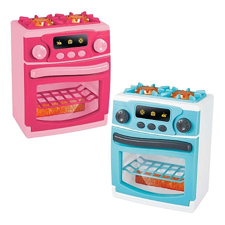 Brinquedo Fogão Interativo Infantil Com Luz Som e Acessórios