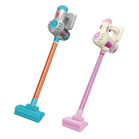 Brinquedo Aspirador Portátil De Pó Limpeza Infantil 3 Bocais