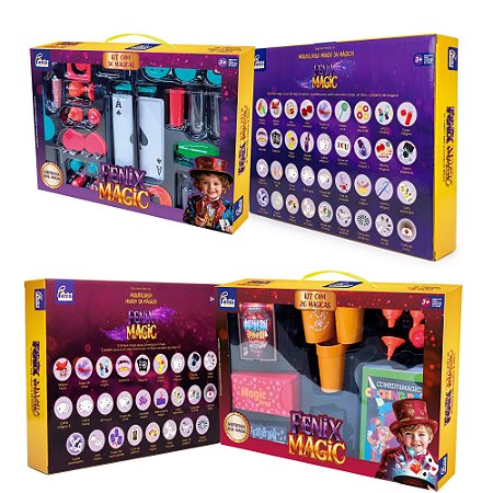 Kit De Mágicas Fenix Magic - Fenix Brinquedos