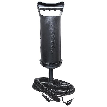 Bomba de Ar Manual Portátil Para Infláveis com 3 Ponteiras
