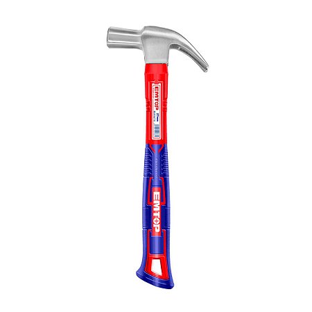 Martelo 27mm Emtop Cabo Fibra de Vidro Antiderrapante 34cm