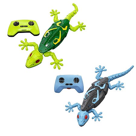 Lagarto Controle Remoto Sobe Parede Bateria Recarregavel