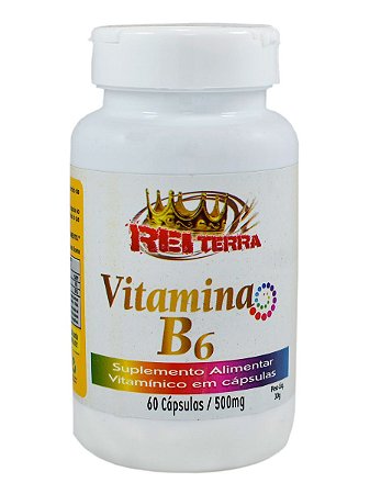 Vitamina B6 60 Caps 500mg