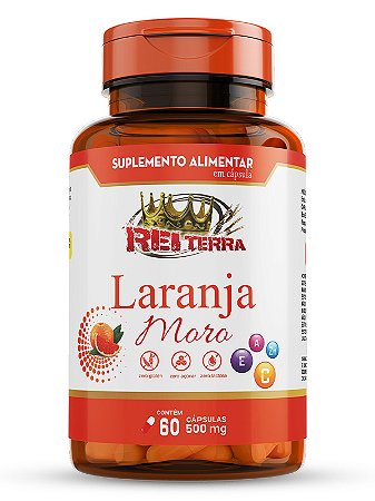 Morosil Laranja Moro Vit C-Zinco 60 Caps 500mg-Elimina Gordura Abdominal