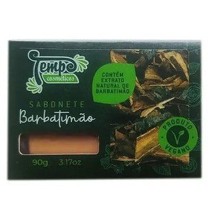 Kit 4 Sabonete de Barbatimão-90 gr-Coceira-Ferida-Cicatrizante78/
