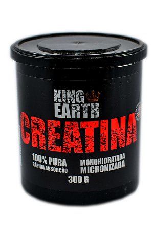 Creatina 100%Pura Monohidratada 300g-King Earth