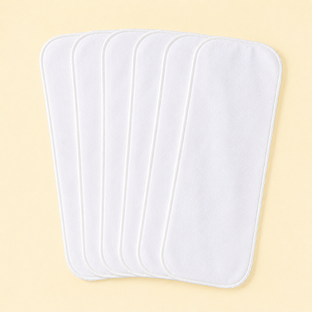 Liner reutilizável para fralda - Kit com 6 | Coleção Fraldadinhos