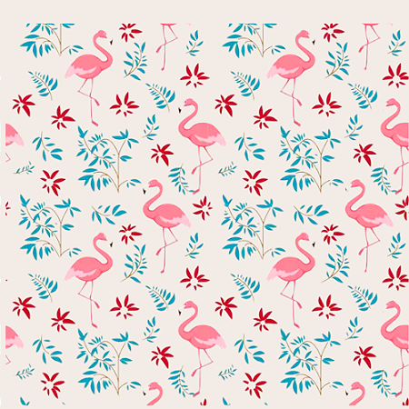 Kit fralda Ecológica Fraldadinhos Flamingos com 2 absorventes Toalha de 4 e 6 camadas