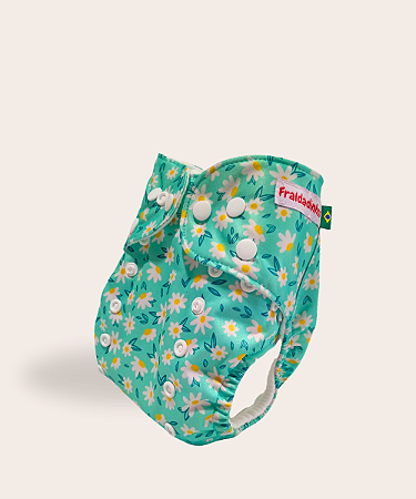 Fralda ecológica -Fraldadinhos Margarida