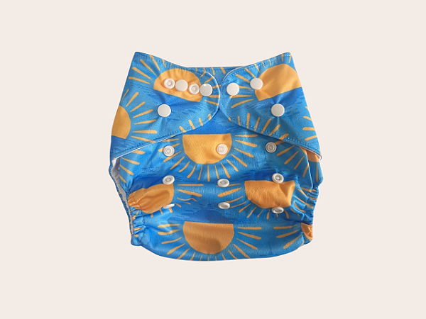 Fralda ecológica - Sol e Mar