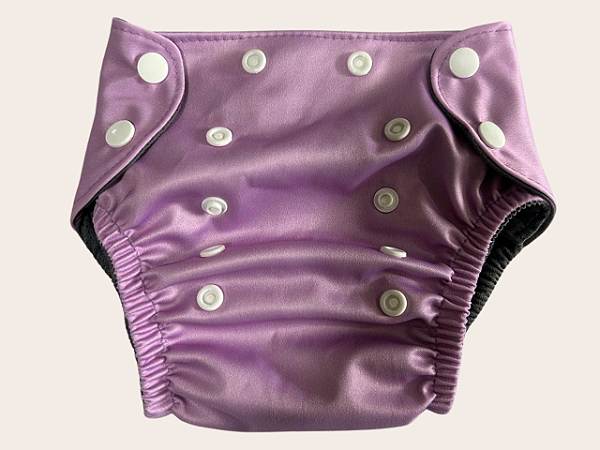 Fralda de piscina reutilizavel - Roxo