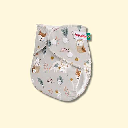 Fralda ecológica Floresta | Coleção Fraldadinhos