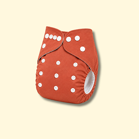 Fralda ecológica Terracota | Coleção Importada