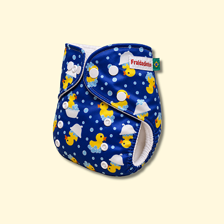 Fralda ecológica Patinhos | Coleção Fraldadinhos