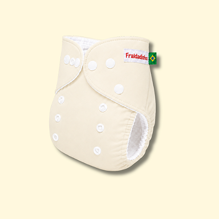 Fralda ecológica Amarelo bebê | Coleção Fraldadinhos