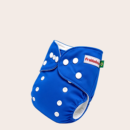 Fralda ecológica -Fraldadinhos Azul