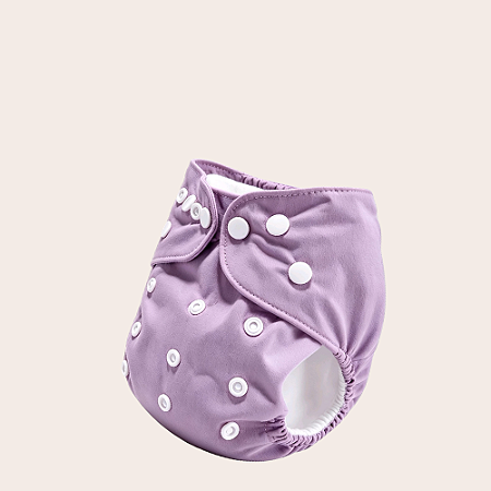 Fralda ecológica - Lilas