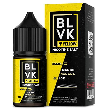 Salt - BLVK - Mango Banana Ice - N'Yellow - 30ml