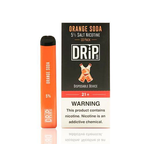 Descartavel - Drip Bar - Orange Soda - 50mg - 400 puffs
