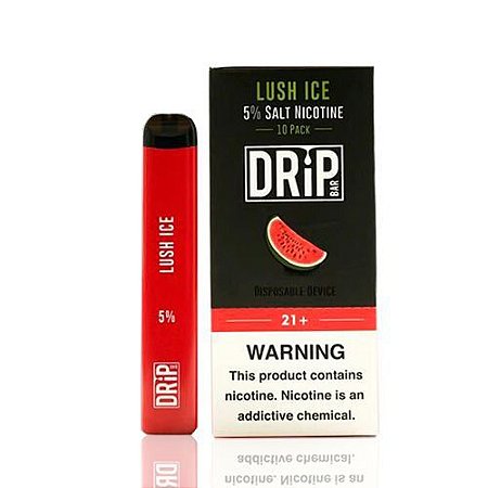 Descartavel - Drip Bar - Lush Ice - 50mg - 400 puffs