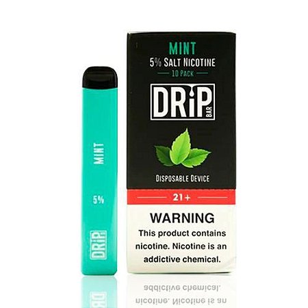 Descartavel - Drip Bar - Mint - 50mg - 400 puffs