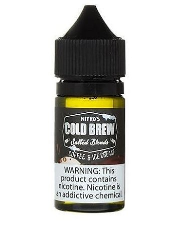 Salt - Nitro's Cold Brew - Coffee & Ice Cream - 30ml