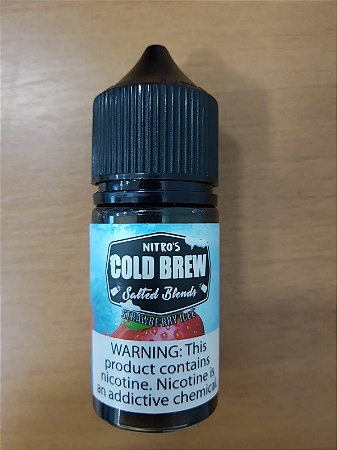 Salt - Nitro's Cold Brew - Strawberry Icee - 30ml