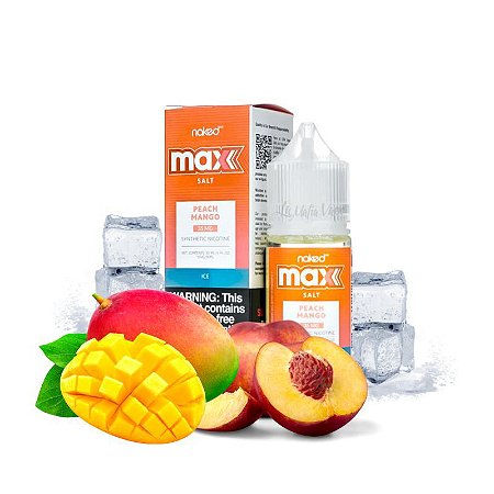 Salt - Naked - Peach Mango Ice Max - 30ml