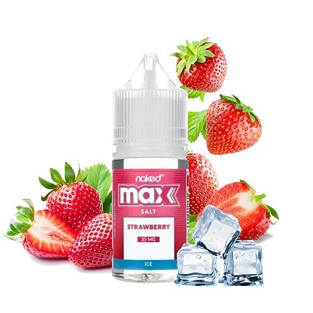 Salt - Naked - Strawberry Ice Max - 30ml
